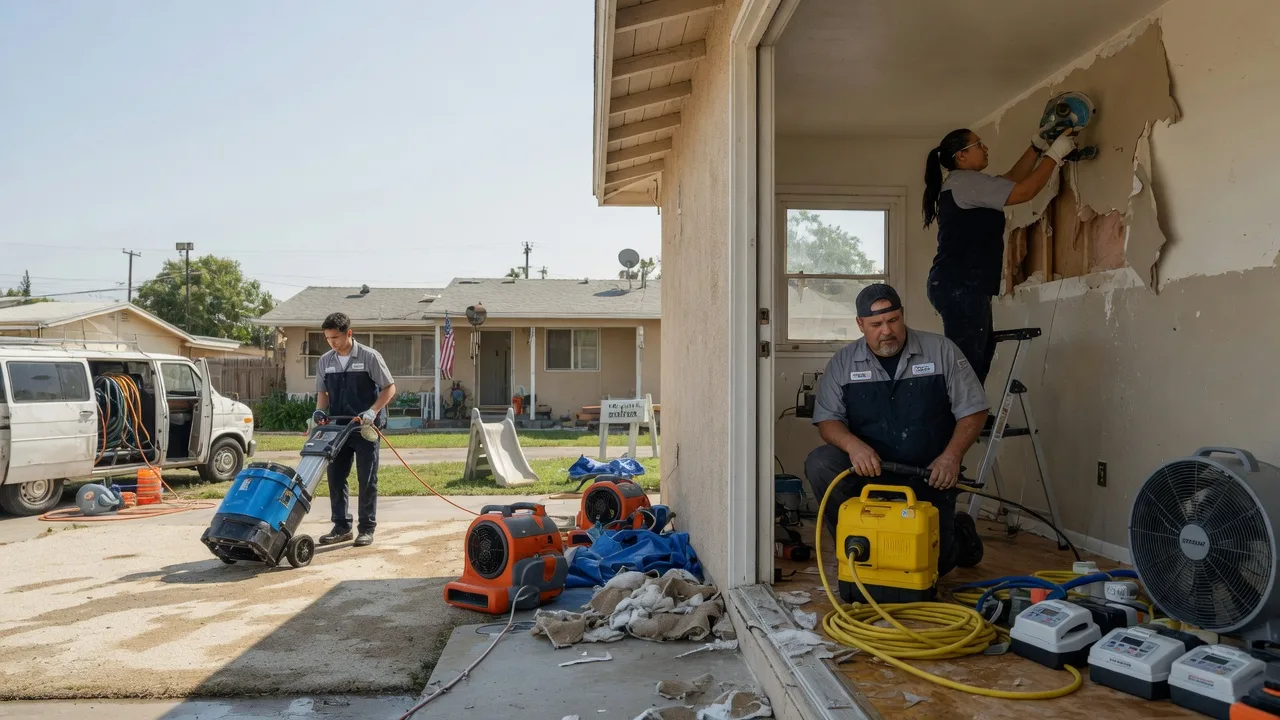 Water Damage Restoration in Essex, CA near me